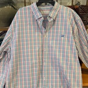 Bald Head Blues XL Men's Multicolor Plaid Shirts